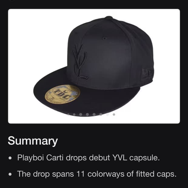 오피움 플레이보이카티 스냅백 블랙 738