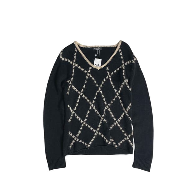 Tornado mart X스티치 울 니트