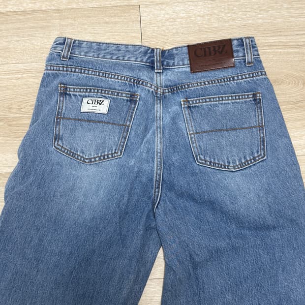 시티브리즈 시티 스트레이트 데님 라이트 인디고 28