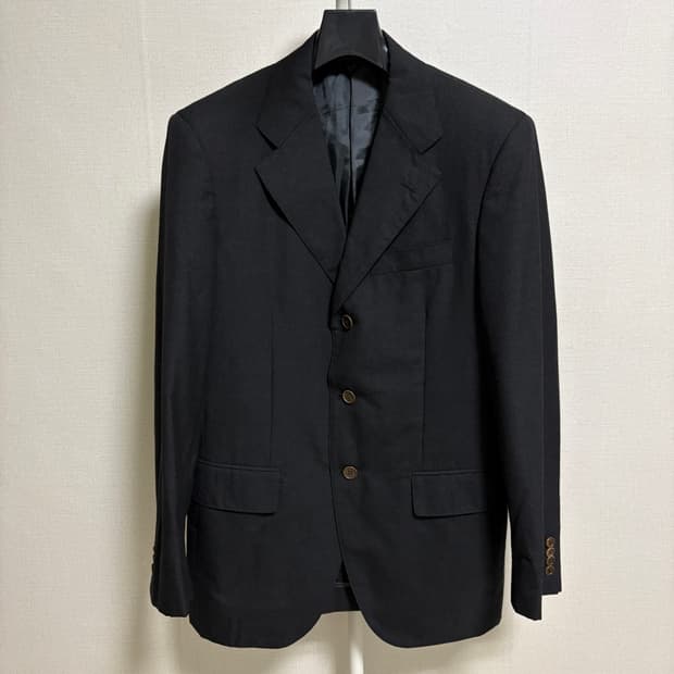 링 자켓 VBC 테일러드 울 3B 블레이저 자켓 / 차콜, 46