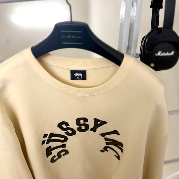 스투시 [민트급.정품] 톤온톤 자수 맨투맨 스웻셔츠 XL(105~110)