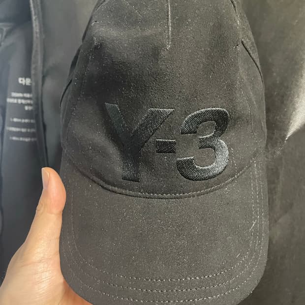 Y3 모자 볼캡