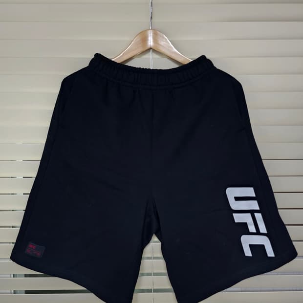 UFC 빅로고 버뮤다 쇼츠 블랙 S