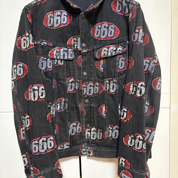 슈프림 17 666 자켓 xl