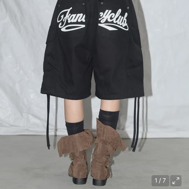 팬시클럽 버뮤다 팬츠