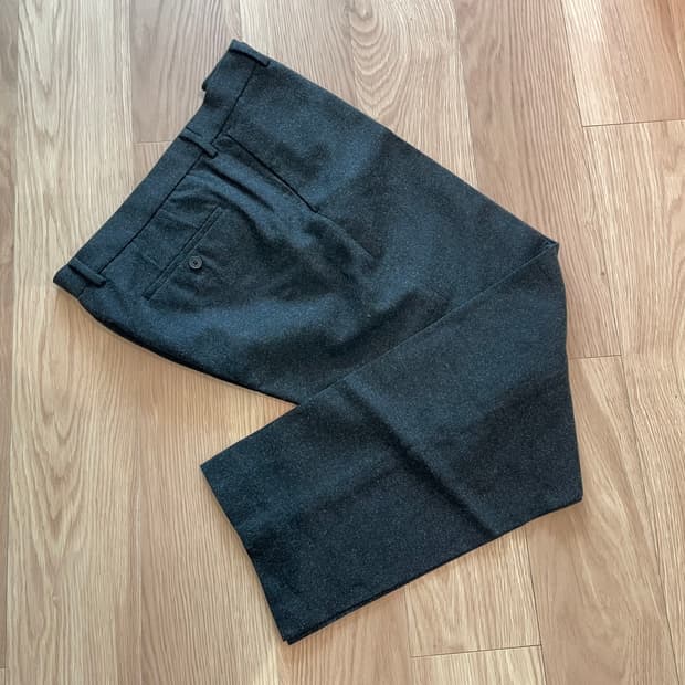 jwa 유니클로 울팬츠