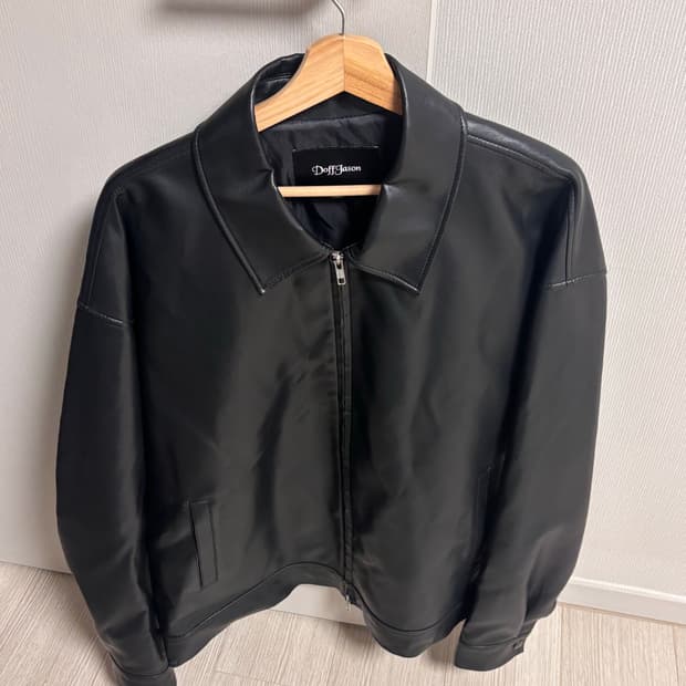도프제이슨 비건레더자켓