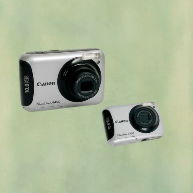 굿컨디션!) 캐논 파워샷 a490 powershot 빈티지 디카