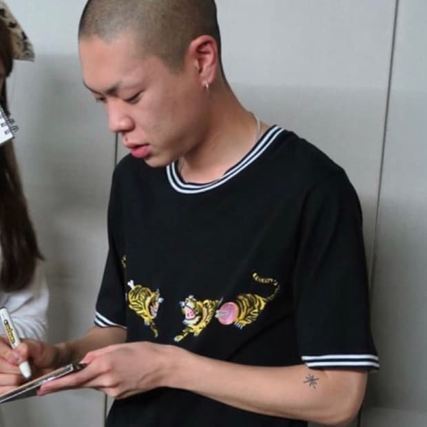 언더커버 tiger tshirt