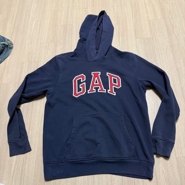 GAP 네이비 후드티 m