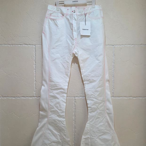 강혁 파이브포켓 플레어드 트라우저 XL