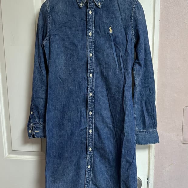 폴로 랄프로렌 데님 셔츠 원피스 S사이즈