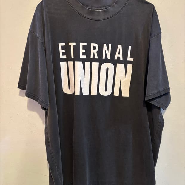 피어오브갓 x 유니온 ‘Eternal Union' 빈티지 티셔츠