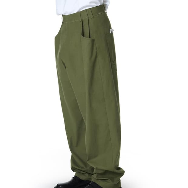 STUX미즈노 턱 팬츠(L)