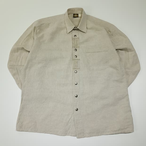 CL728 XL 해머슈미트 90s 린넨코튼 독일 트라흐텐 바바리안 알펜