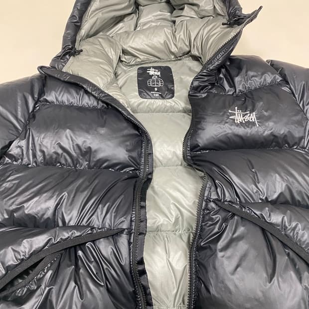 스투시 립스탑 패딩s