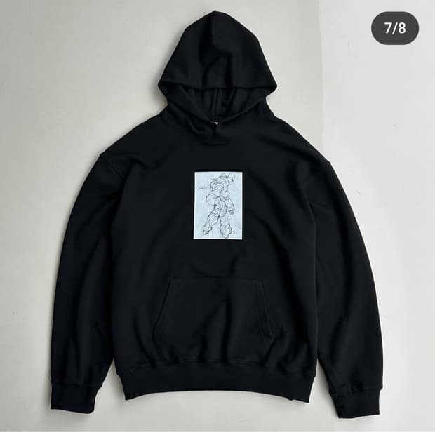 Paf 파프 6.0 post human hood 후드티 (L)