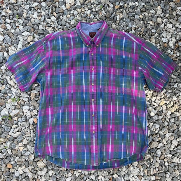 90s HAGGAR CASUALS 빈티지 셔츠 (실측확인)
