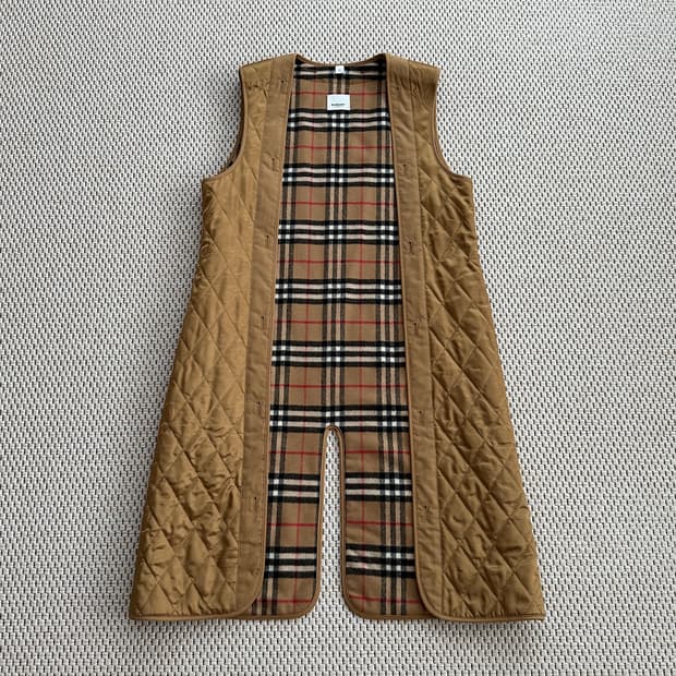 버버리(Burberry) 롱 워머 베스트