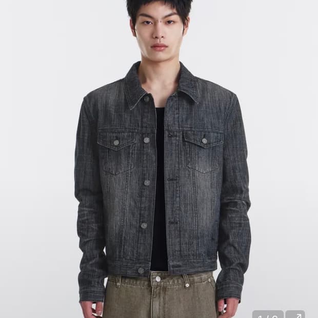 (구매글) 기철 에이지드 데님 자켓 S, M 사이즈 구합니다