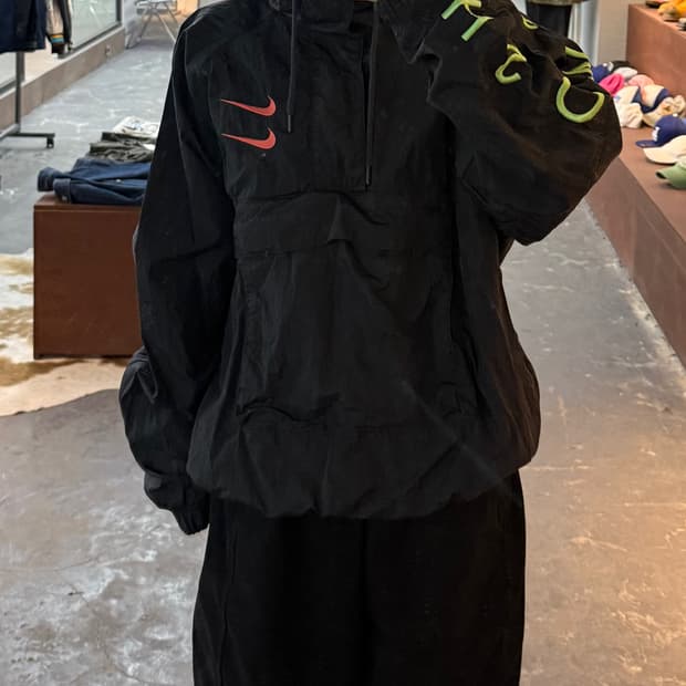 나이키 더블스우시 후디 아노락 바람막이 자켓 H2022
