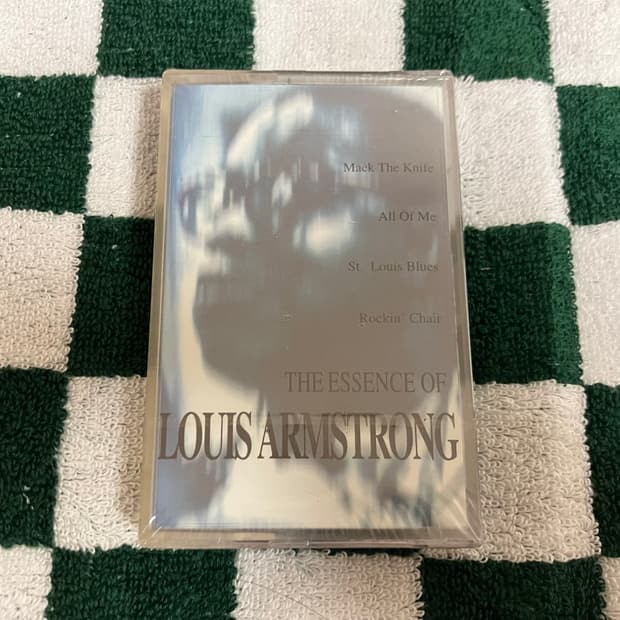 Louis Armstrong 루이암스트롱 재즈 미개봉 카세트테이프