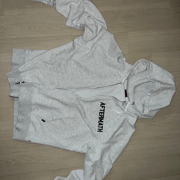 애프터매스 후드집업