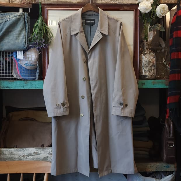 조르지오 아르마니 트렌치코트 싱글 트렌치 라이트 그레이 54