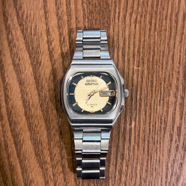  [희귀] SEIKO 5 ACTUS TV스크린 21 Jewels Auto