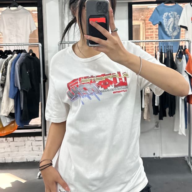 슈프림 요지야마모토 철권 티셔츠
