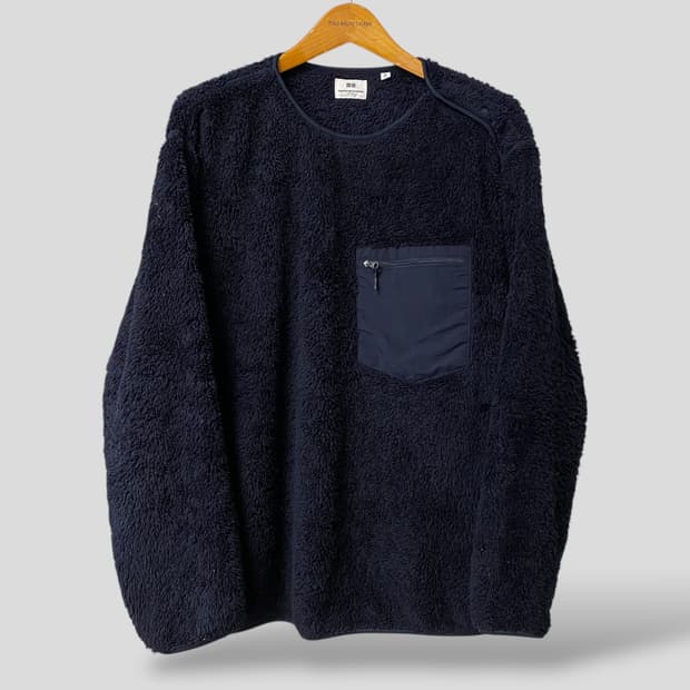 (XL)유니클로 엔지니어드가먼츠 후리스풀오버