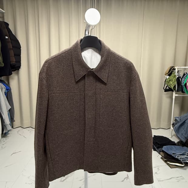 쿠어 울 블루종 L