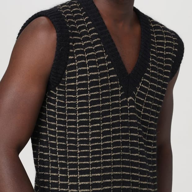 [NCT 착용] Ernest w baker 24ss 플레이드 베스트