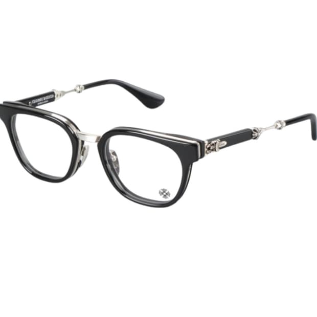 크롬하츠 덕버터 블랙샤이니 실버