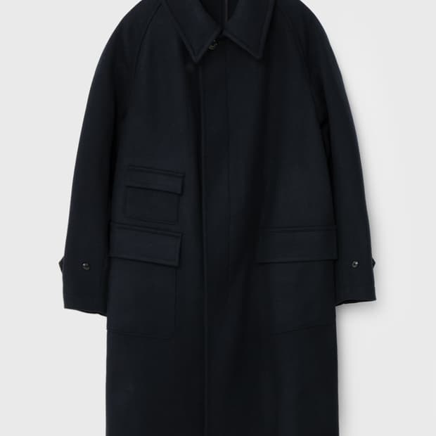 25FW 캡틴선샤인 트레블러 코트 탑 네이비 5