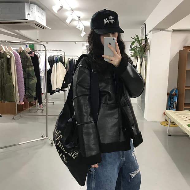 WHO'S WHO gallery Remake Mouton Coat