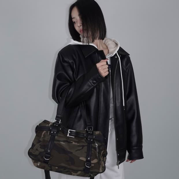 페일제이드 벨티드 더플 카모백