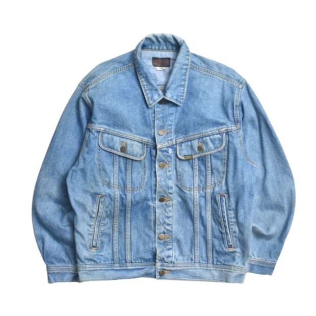 90s LEE 리 캣아이 데님 청자켓 N0999