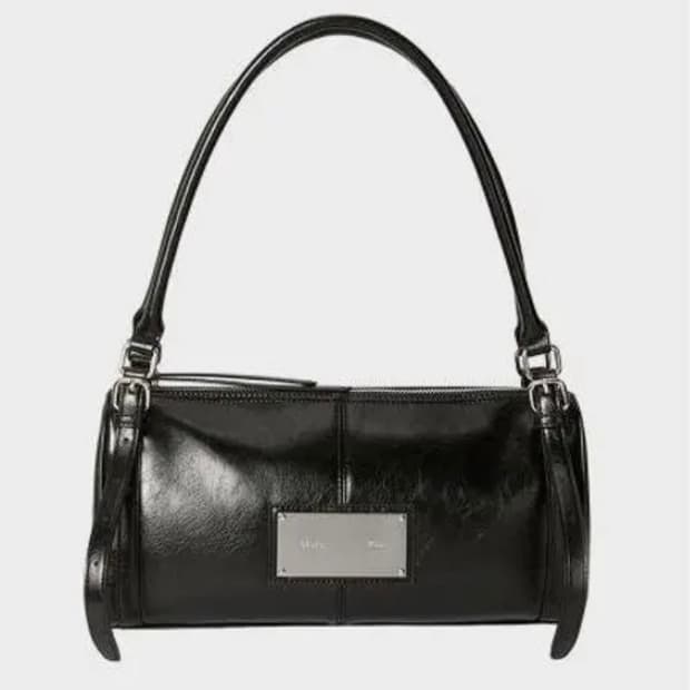 마뗑킴 버클 스트랩 숄더백 블랙