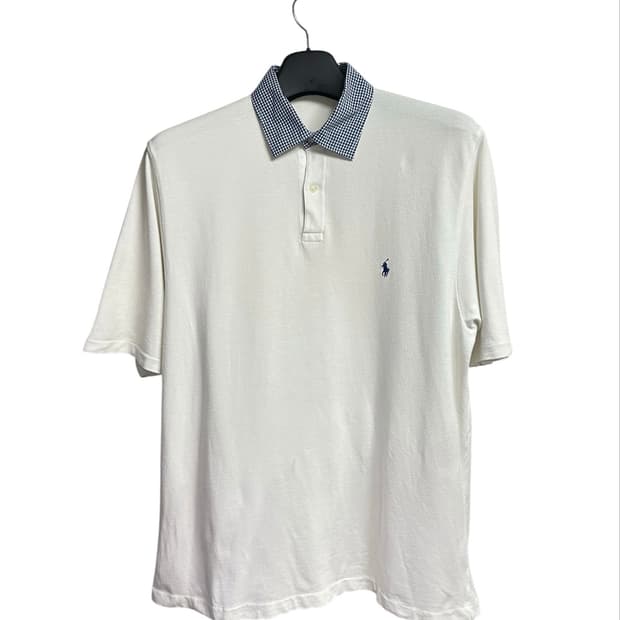 폴로랄프로렌 폴로 골프 화이트 카라티셔츠 100 size