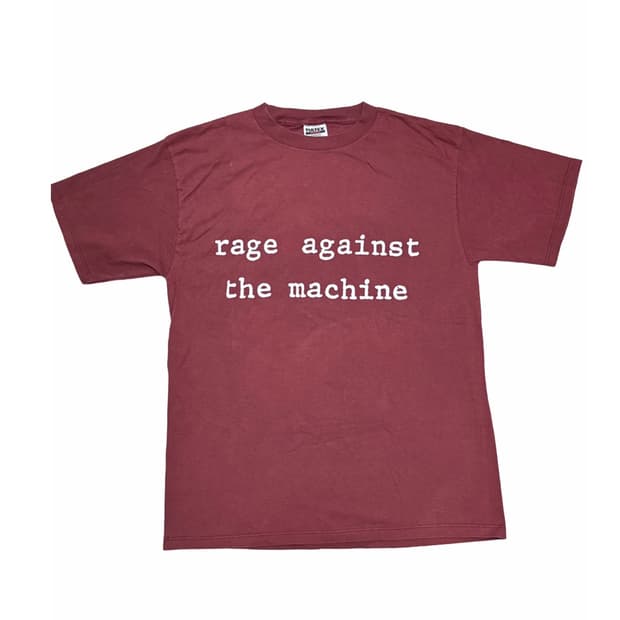 90s rage against the machine shirt