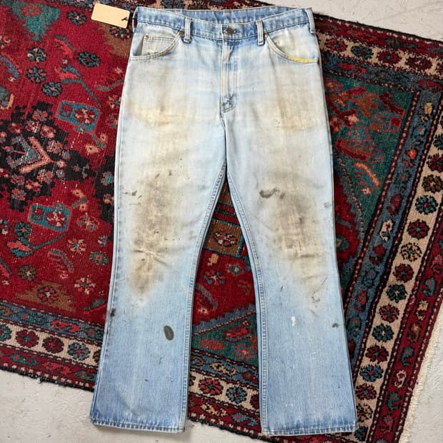 70's USA Made JC Penny 벨바텀 부츠컷 플레어진