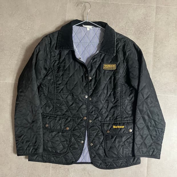 90s 바버 퀄팅 자켓
