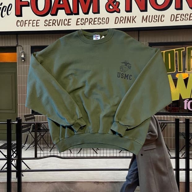 밀리터리 맨투맨 티셔츠 (Man XL) AA1252