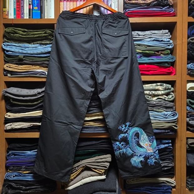 마하리시 Maharishi 수룡 루즈 스노팬츠 블랙 M (30~31)
