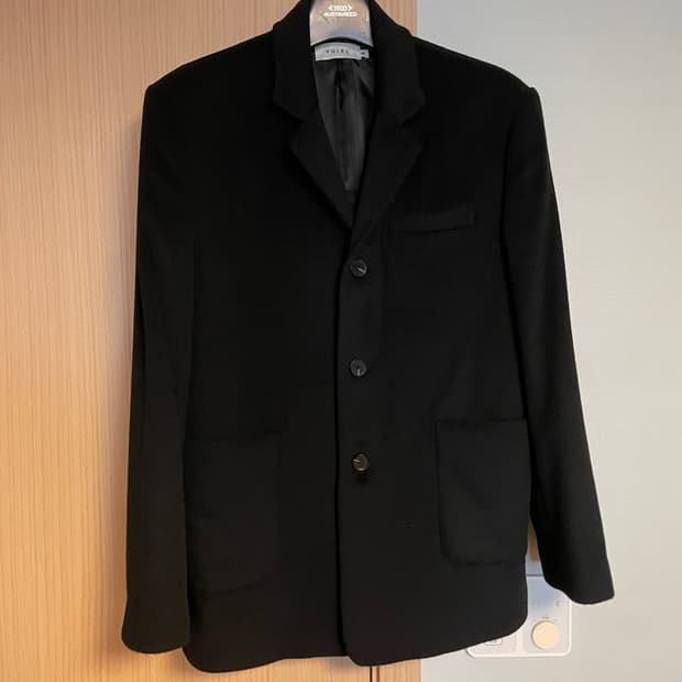 뷔엘 울 3버튼 자켓
