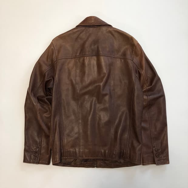 윌슨 브라운 레더자켓 