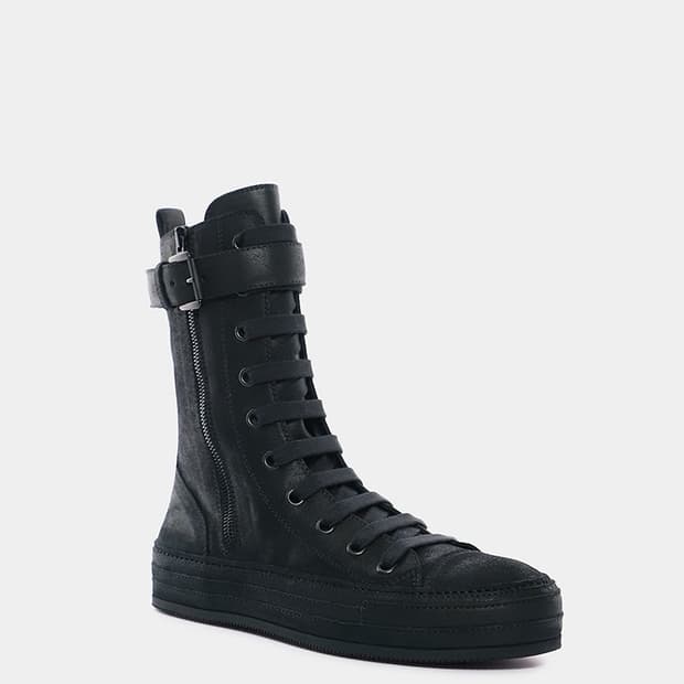 앤드뮐미스터 레이븐 하이 스니커즈 42