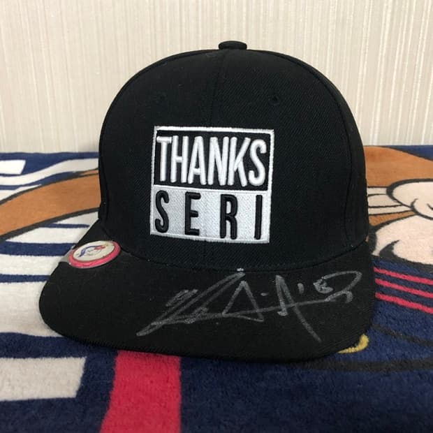 LPGA KEB-하나은행 챔피언십 박세리은퇴기념 땡스세리 싸인모자/캡