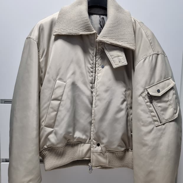 엘무드 니트 컴바인 자켓